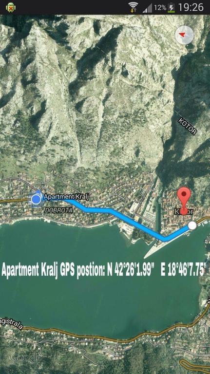 Apartment Kralj Cattaro Camera foto